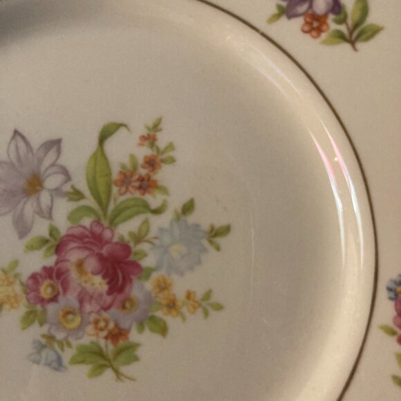 Royal Jackson "Deanna" 6-1/8" Bread & Butter Plates (4) - Picture 2 of 4